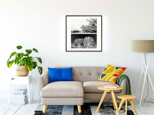 „Fragment der Anwesenheit“ – limitierte Fine-Art-Fotografie von Stanislav Shnaider, gerahmte zeitgenössische Fotokunst für stilvolle Wohnräume und moderne Interieurs.